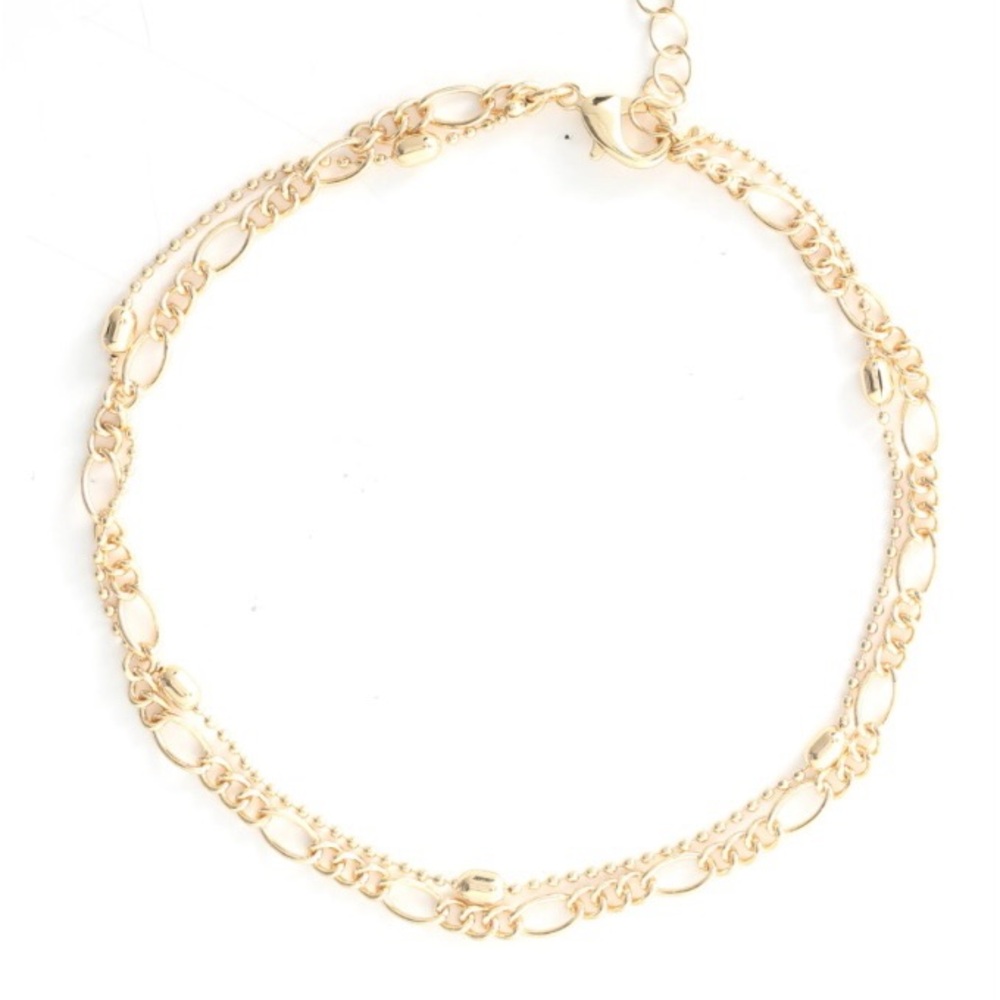 NEW DANNIJO
DOUBLE GOLD ANKLET